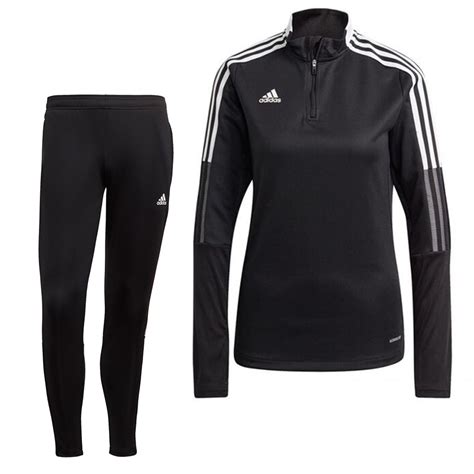 adidas tiro 21 trainingspak zwart wit|adidas trainingspak dames.